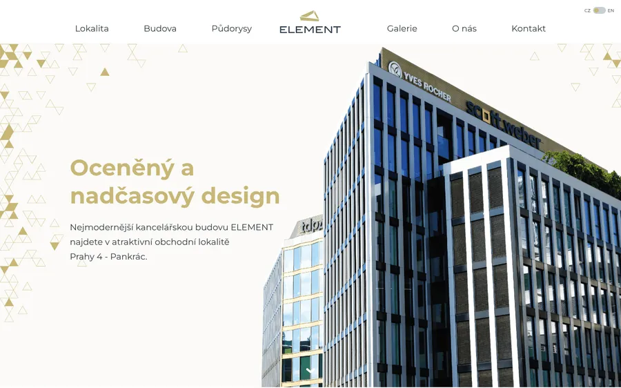 Web Element Praha